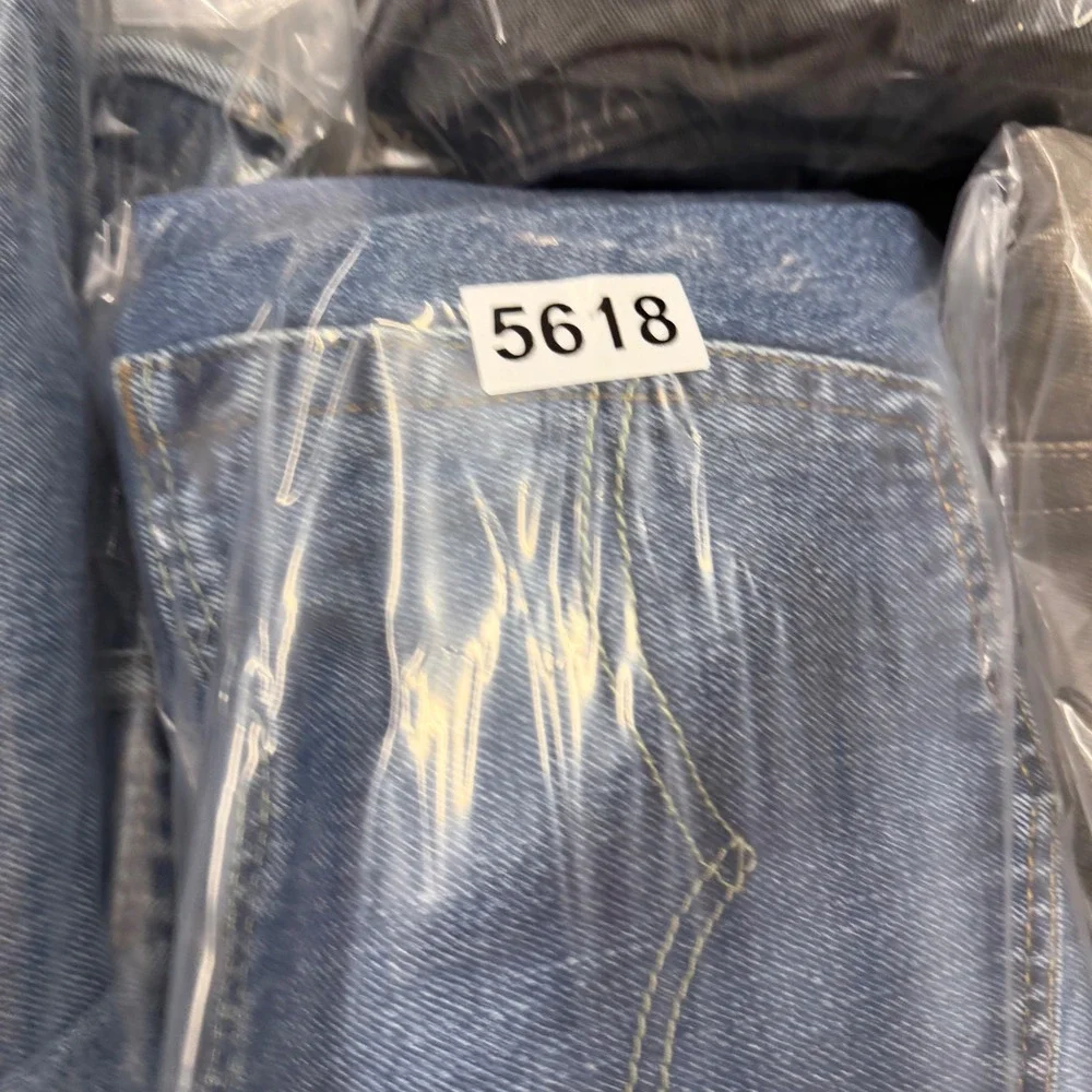 Levis‎ 550 Relaxed Fit Tapered Leg Medium Wash Blue Denim Jeans Mens 46x30